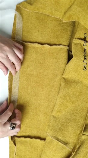 Clean Hem in Seconds ✨ Hemming Tape Hack