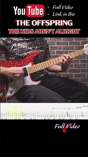 The Offspring - The Kids Aren't Alright (Verse/Chorus/Pre-Verse)