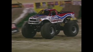 2.2K views · 94 reactions | Looking to make a BIG impression early in my monster truck career! Freestyle at the Monster Jam Finals in 2000 #MonsterJam Mad Mod Squad | Madusa | Facebook