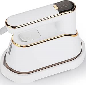 Portable Steamer - 180° Rotating Foldable Handheld Garment Steamer- 10s Fast Heat Up - Travel Steamer For Clothes - Portable Iron for Travel, Home, Wedding