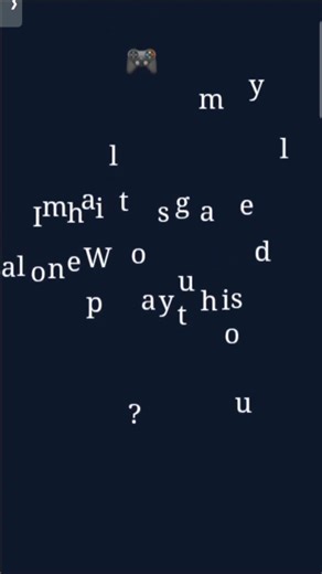 To play it search floating words game by valethyn games on web browser.