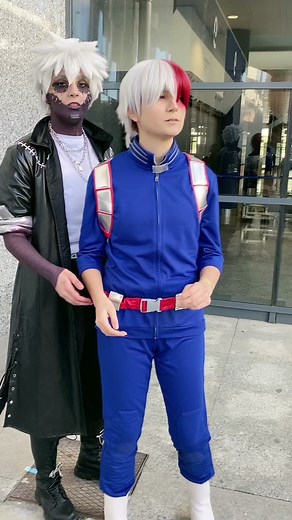 Todoroki and Ochako Cosplay: The Todoroki Siblings' Dance