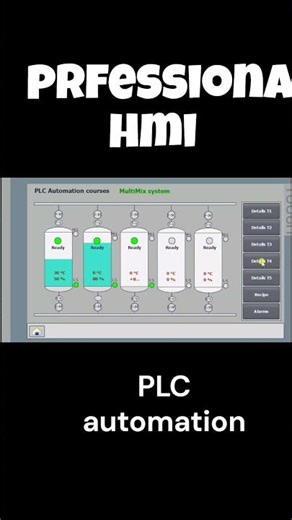 This HMI is designed for process automation, tank systems, and industrial machines