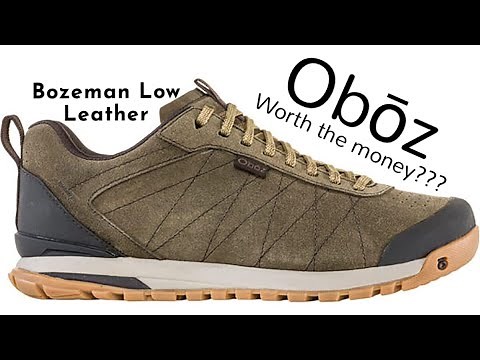 Oboz Bozeman Low Leather Shoes Unboxing & Review | The Ultimate Durable & Stylish Outdoor Footwear