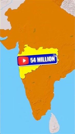 Which state has the most YouTube viewers? 66 million in UP 😱🔥 #YouTube #Shorts
