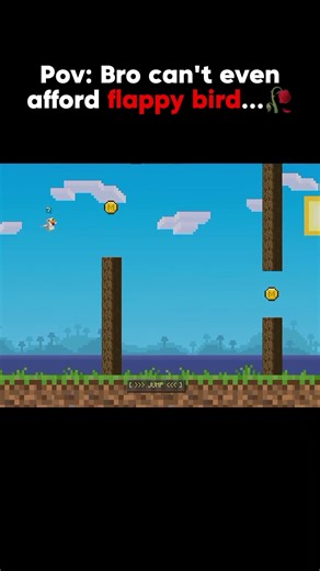 Minecraft flappy bird #minecraft #shorts