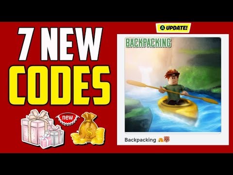ROBLOX UPDATE BACKPACKING CODES 2025!! | BE QUICKLY | 😍