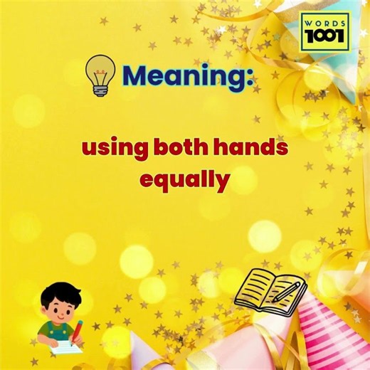 Do you know this English word? New English Word Daily #wordoftheday #easyenglish #vocabulary