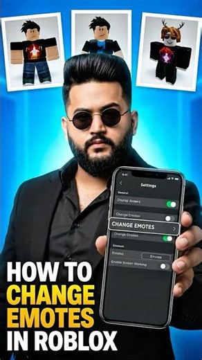 How to Change Emotes in Roblox