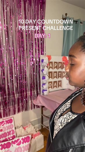 10 Day Birthday Countdown Challenge - Day 1