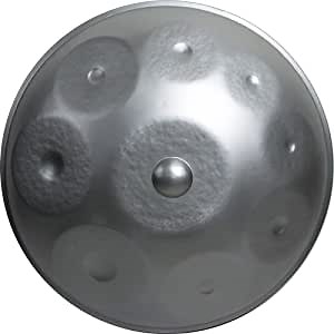 Handpan 9 Notes with Softcase and Cover (22.8 inch (58cm), D-Minor)