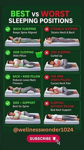 8 Sleeping Positions That Protect Your Spine 🛌 | Sleep Smarter, Wake Pain-Free