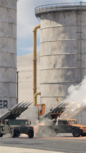 CLAWS TADS Ground Launcher Unleashes Missiles – WT Simulation! #shorts #youtubeshorts