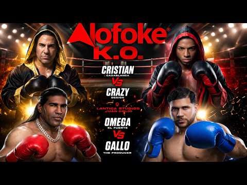 EN VIVO / BATALLA DEL PLANETA ALOFOKE 🔥 El Gallo vs Omega El Fuerte + Cristian vs Crazy Design