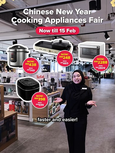 Stress-Free CNY Dinner Prep with Cooking Appliances