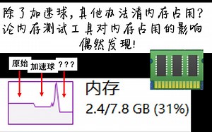 内存占用问题：偶然发现的内存测试软件的作用