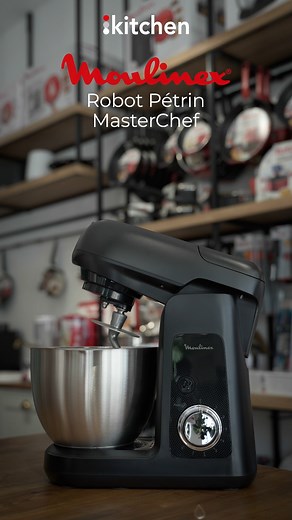 Quand la passion de la cuisine rencontre la technologie . Le Robot Pétrin MasterChef 1100W transforme chaque préparation en un moment de pure bonheur ✨🥖 🌐 Pour passer une commande 👇 https://urlr.me/bNv3zM 🚐 Livraison sur toute la Tunisie. 👌 Produits 100% authentiques. ​ 🏃 Premier arrivé premier servi. 🏅 Garantie 1 an. #Moulinex #Ikitchen | iKitchen