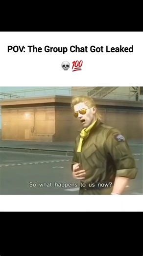 POV: The Group Chat Got Leaked 💀 #shorts #gaming #mgsdelta #metalgearsolid #snakeeater #kojima