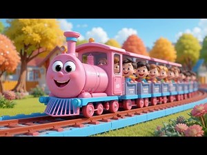 Color Train Song | Learn All Colors for Kids | Train Teaches Colors | Fun Educational Song