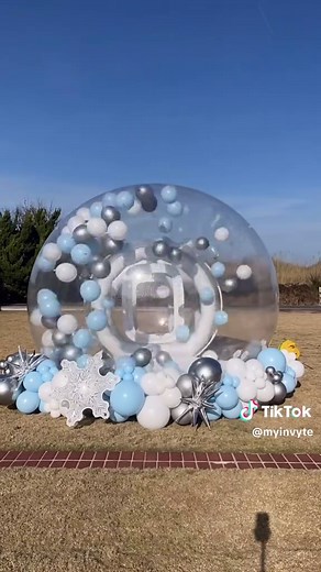 Winter Wonderland Balloon Bubble House Experience