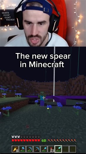 CZRad on Instagram: "What does the new spear do in Minecraft? #minecraft #bedrock"