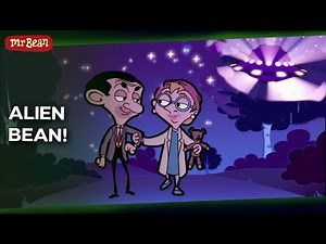 Mr. Bean Gets Abducted By A Real UFO! | Cartoons for Kids