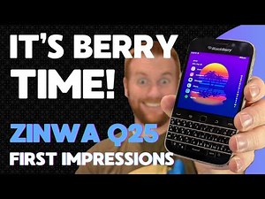 New BlackBerry Classic (Zinwa Q25) Hands-on & First Impressions | QWERTY Renaissance Continues!