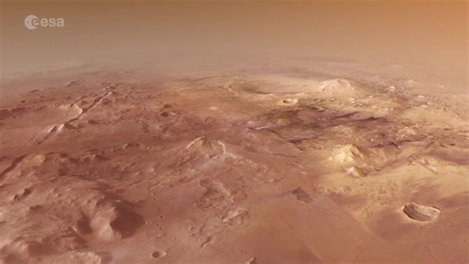 Visit Jezero Crater on Mars in flyover created using orbiter data