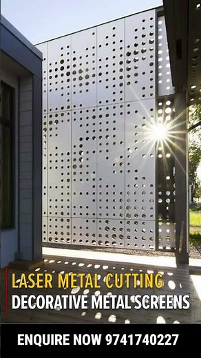Transform Spaces with Precision Laser Metal Cutting & Decorative Metal Screens