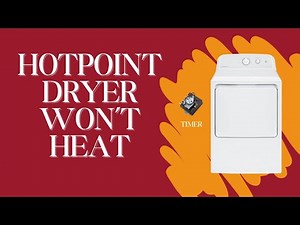 How to Fix a Hotpoint Dryer That Won’t Heat – Step-by-Step Repair Guide