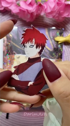 Gaara | Naruto | ASMR Scrapbooking #anime #asmr #naruto