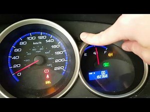 How to restore the service indicator on a Honda Jazz