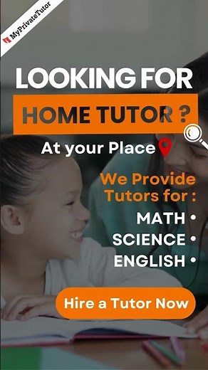 Find the Best Home Tutor with MyPrivateTutor