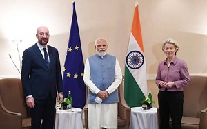 PM Modi's meeting with Presidents of European Council and European Commission