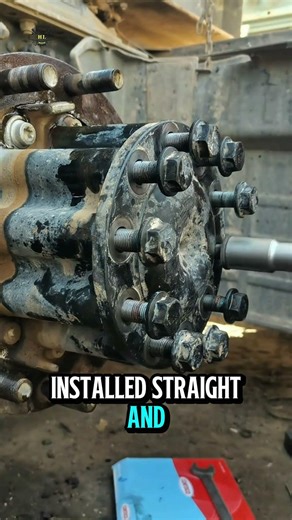 bold lug installation #installation #mechanic #repair #amazing