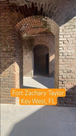 Exploring Fort Zachary Taylor on Key West #travel #florida #explore #fort #history #adventure #life