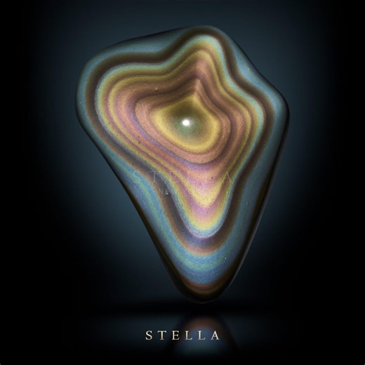 Rainbow Obsidian Freeform | Newly Polished - Etsy