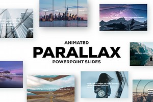 Parallax effect powerpoint slides, a Presentation Template by Abert