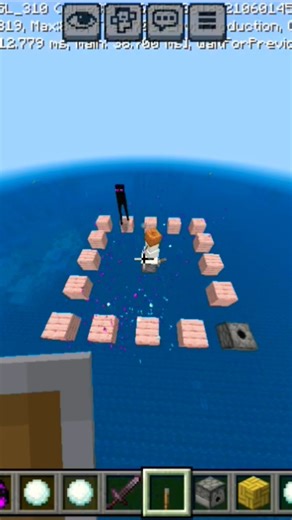 snow Golam versus enderman👿👿: #shorts #minecraft #ytshorts#