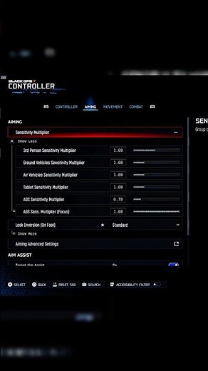 The BEST Aim Settings in Black Ops 7. (Controller) #blackops7 #bo7