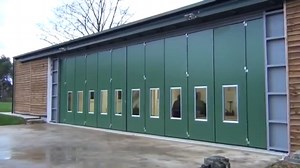 Bi-folding Q Door Industrial Doors | HAG Ltd. - The Door Specialists