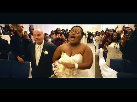 Bride Sings To Groom While Walking Down The Isle | Very Touching