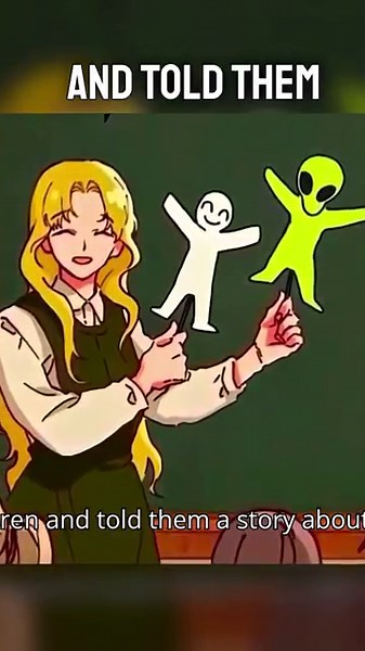 Alien Created Human and Named Mori #story #shorts