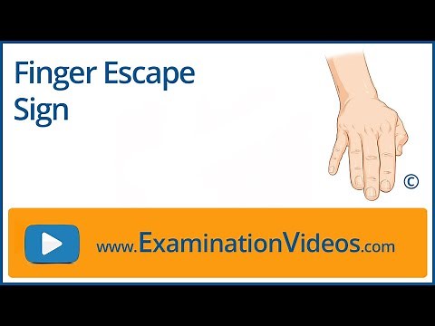 Finger Escape Sign