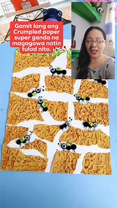 1.4M views · 9.6K reactions | Gamit lang ang Crumpled paper makakagawa na tayo ng malikhaing sining at sakto ito para sa school project ng mga anak natin. #diyideas #tips #diyprojects #crumpledpaper #gusotnapapel #paper #malikhaingsining #sining #schoolproject #artwork #creative #ideas #ideasforkids #amazingvideo #trendingreels #virals #highlightseveryone #trend | Joel Tapawan Macalawa | Facebook
