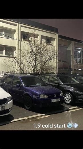 Cold Start of a Golf 1.9 in Prishtina