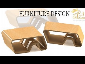 Furniture design in solidworks | NEW Amazing table design | solidworks tutorial | anyone can design