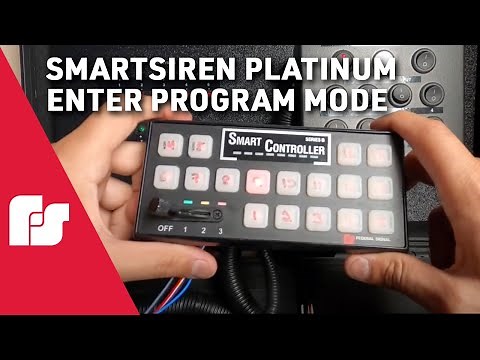 SmartSiren Platinum | How to enter program mode