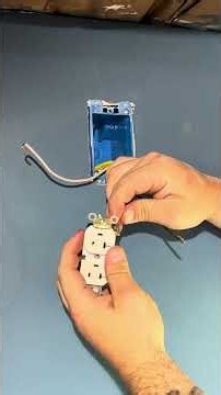 How to wire an outlet