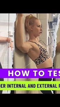 How to Test Shoulder Internal and External Rotation Range
